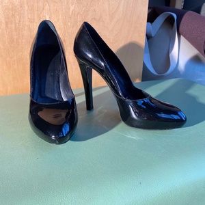 GIVENCHY Hidden Platform Patent Leather Pumps